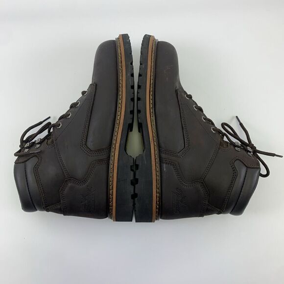 Thorogood Steel Toe 804-4278 Work Boots 6" Brown Leather Lace Up Mens 11 Wide - Picture 13 of 16